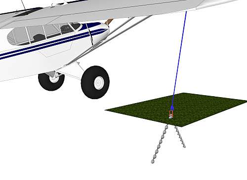 Cub anchored with 2 Erdanker anchors