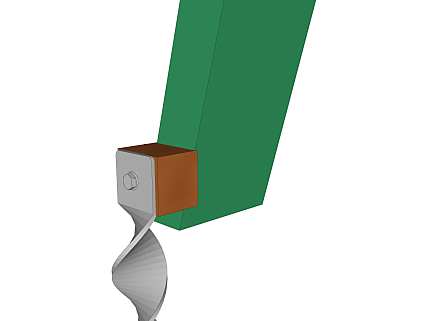 2 place swing with anchor and spacer